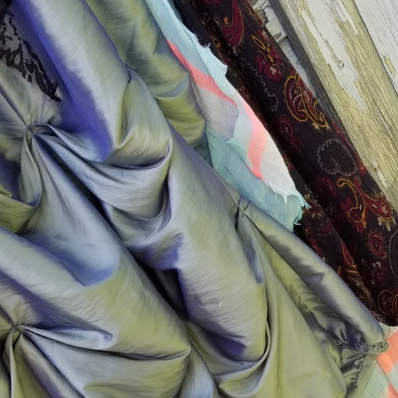 ArtWear Kimono Upcycled Shirt Dress - Picture 5 of 8